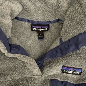 Patagonia Re-Tool snap T fleece pullover